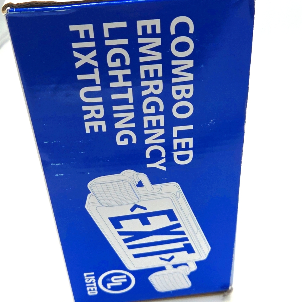 Combo LED Emergency Lighting Fixture - Picture 4 of 9